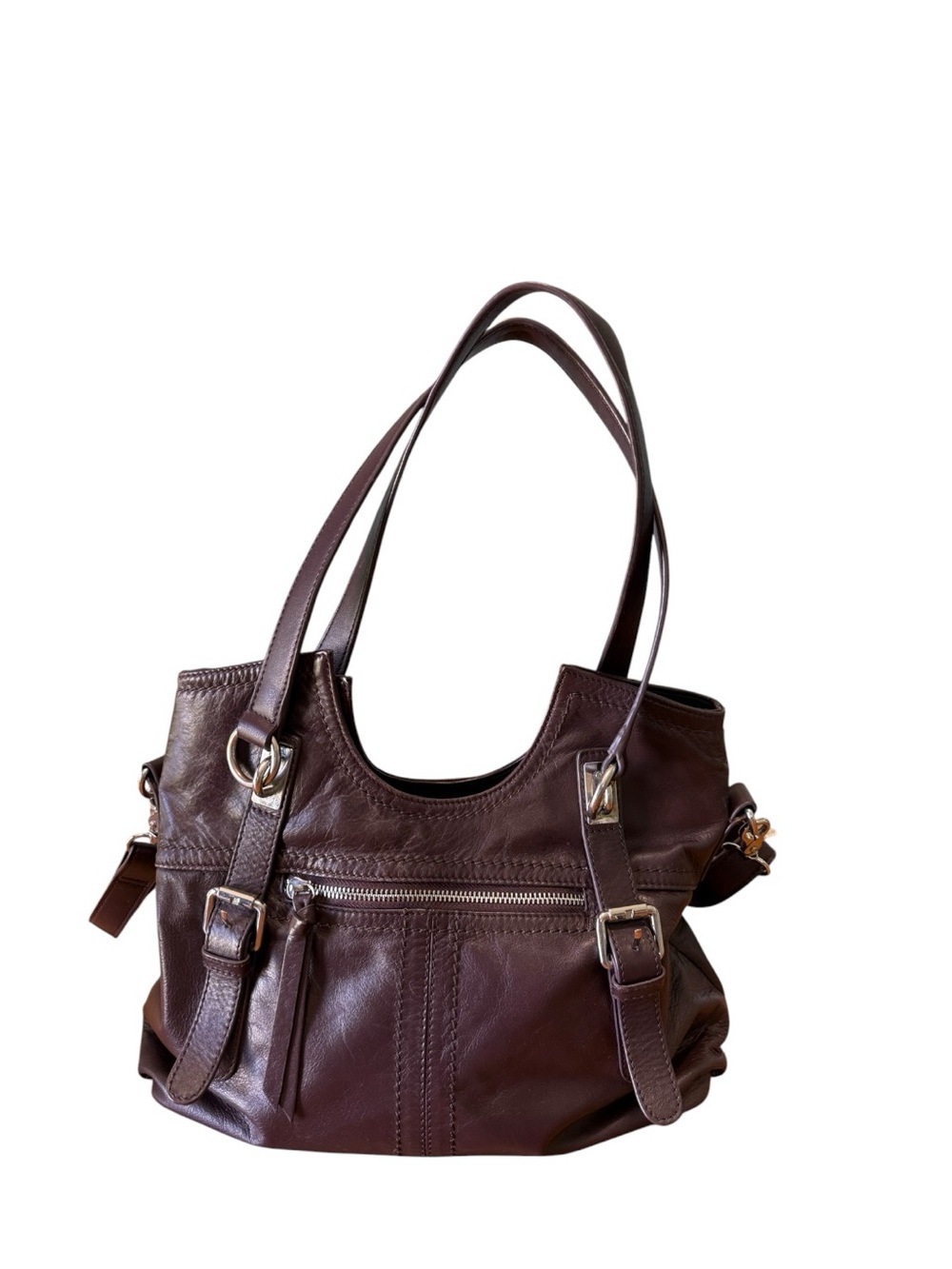 Wilsons Leather Brown Shoulder Bag